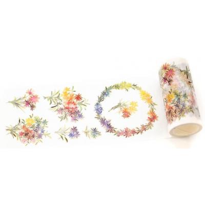PinkFresh Studio Washi Tape - Rainbow Daisies